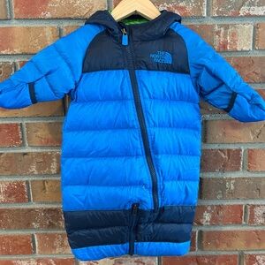 North Face Infant Puffer Bunting Snowsuit 0-3M